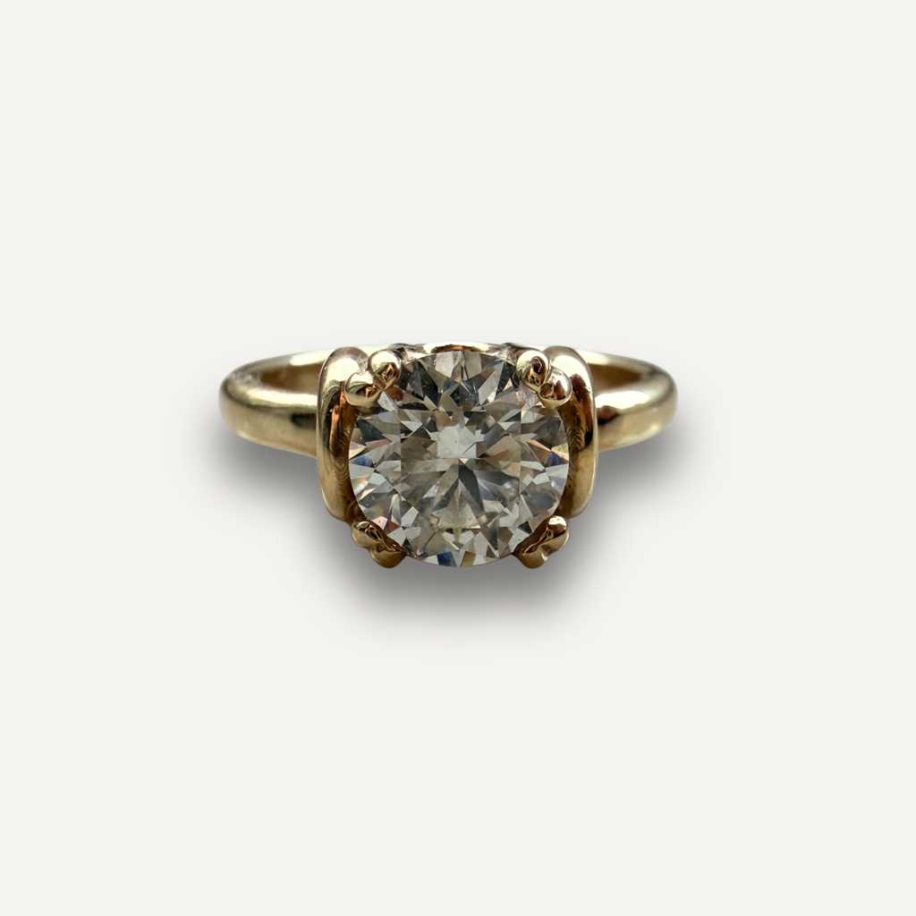 Solitair met labdiamant ring - bestseller