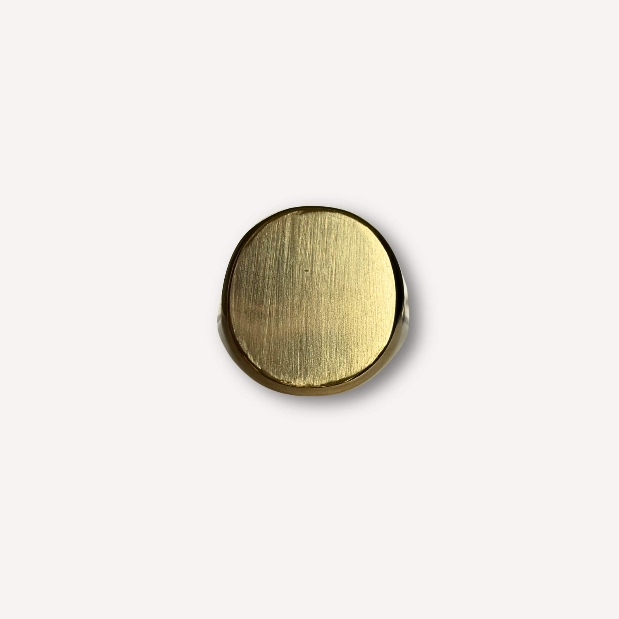 Geelgouden zegelring