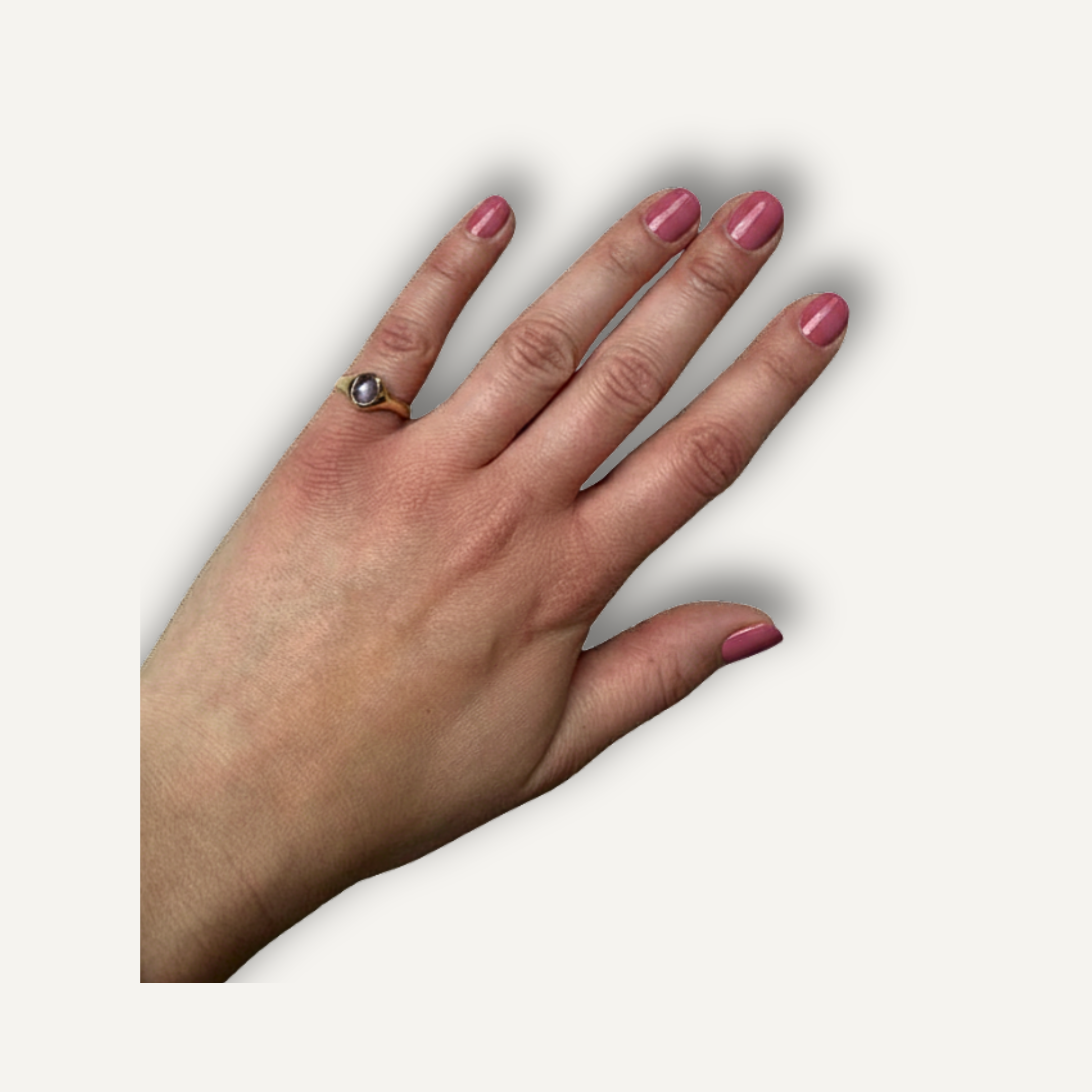 Roze stersaffierring