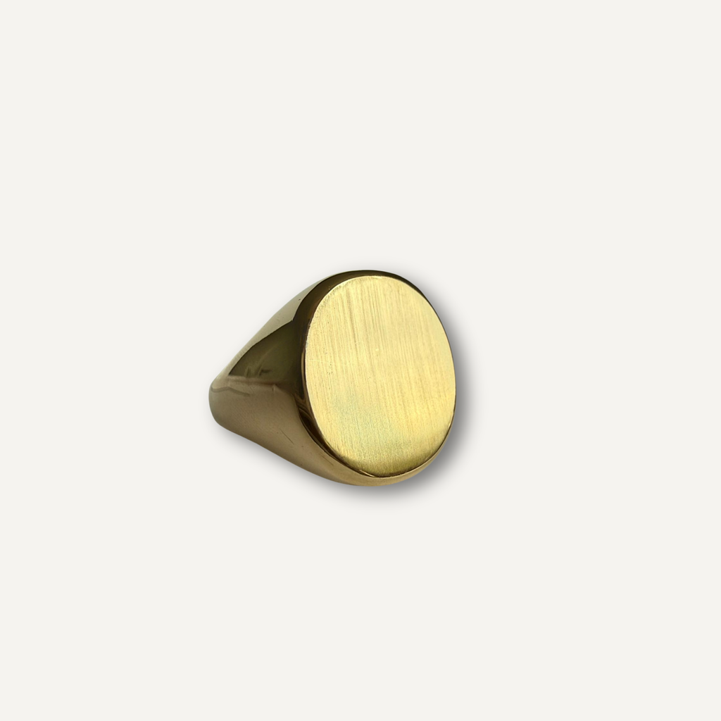 Geelgouden zegelring