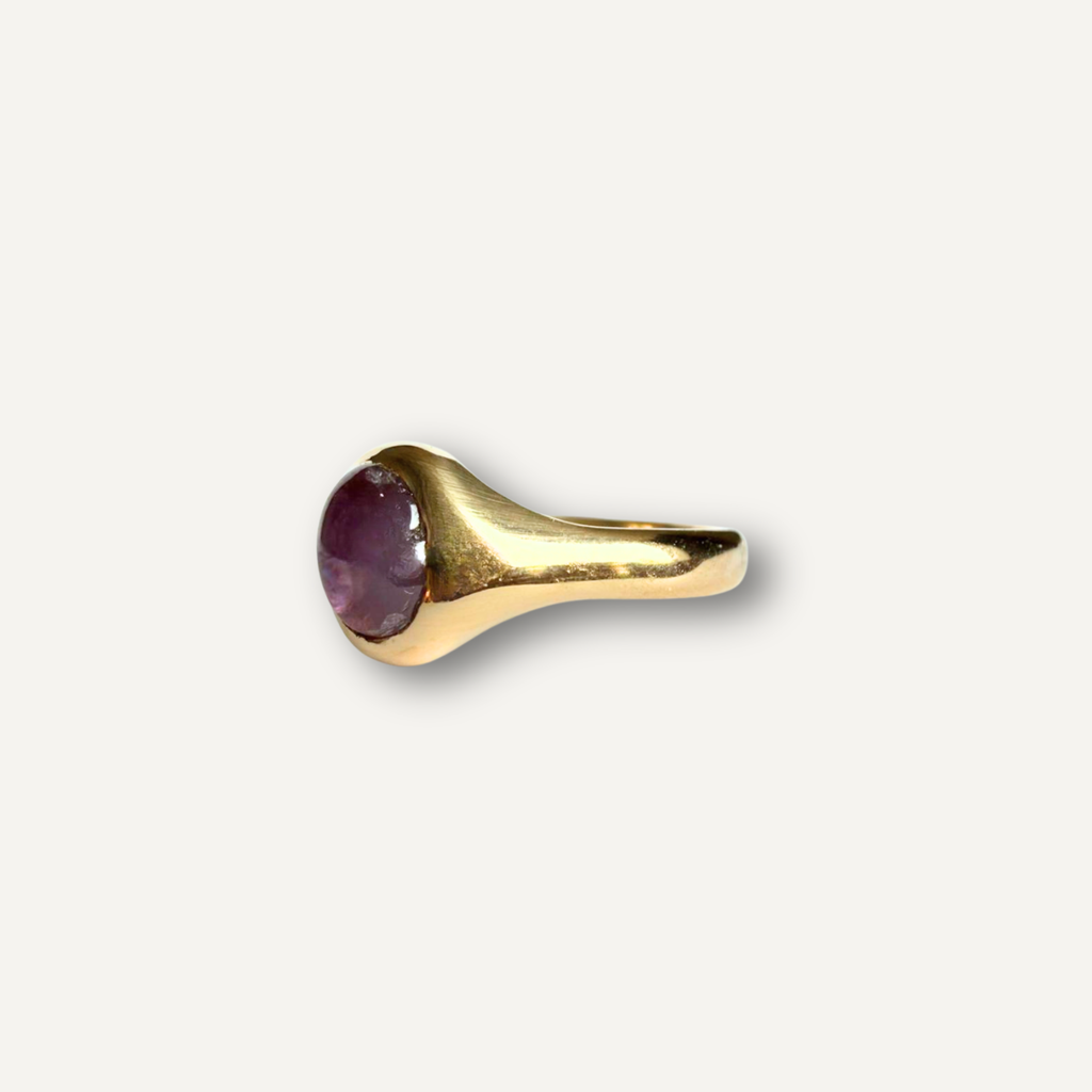 Roze stersaffierring