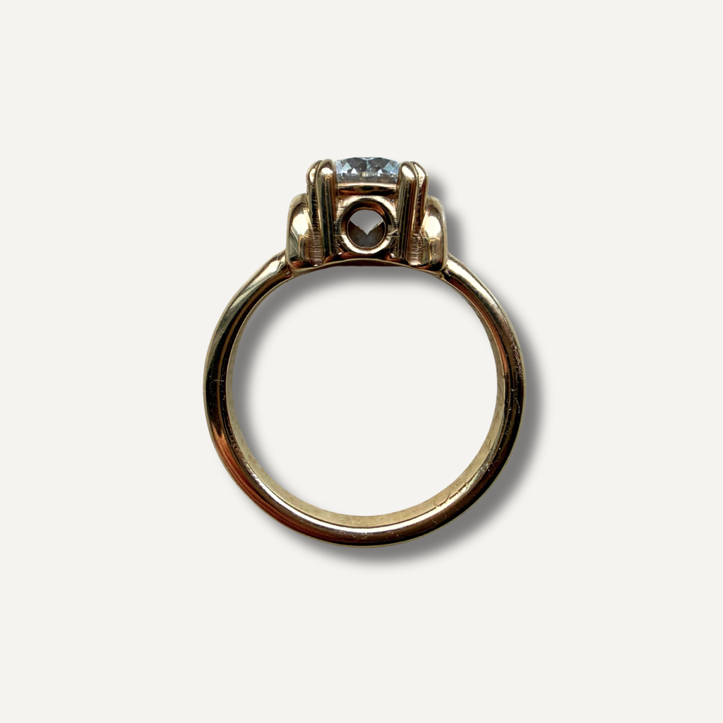 Solitair met labdiamant ring - bestseller