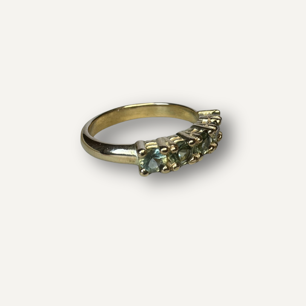 Groene saffier rijring
