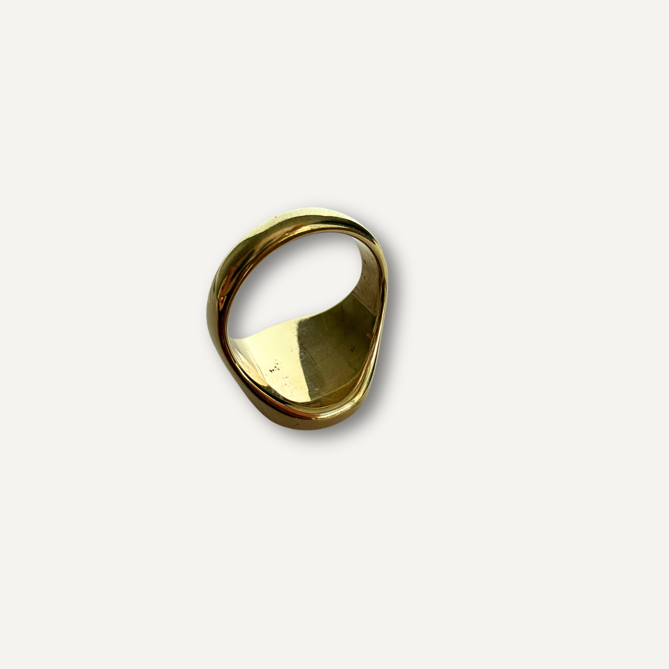 Geelgouden zegelring